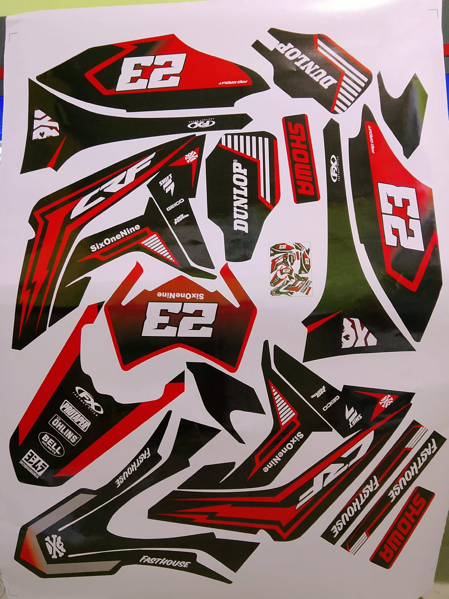 DMG Work Sample — Sublimation & Apparel