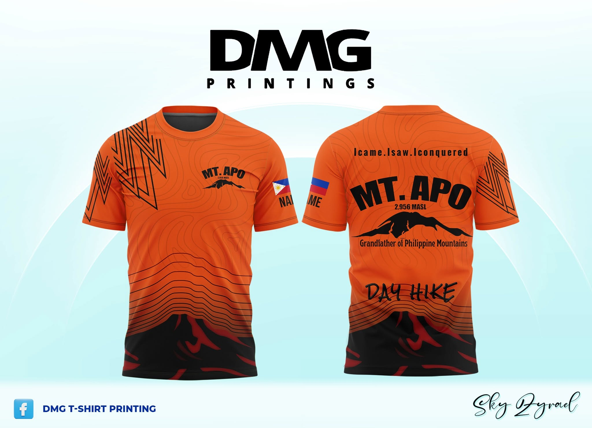 DMG Work Sample — Sublimation & Apparel
